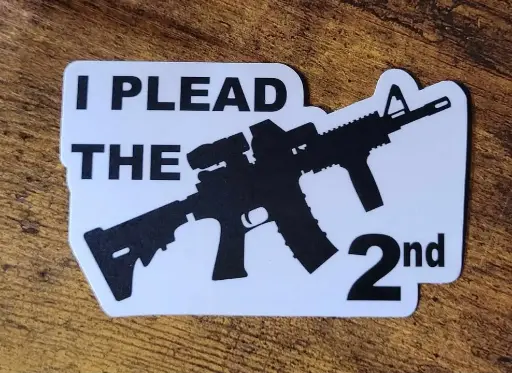 Plead the 2nd Sticker