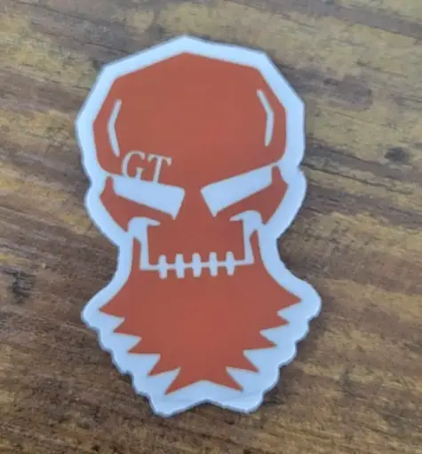 GT iso Head sticker
