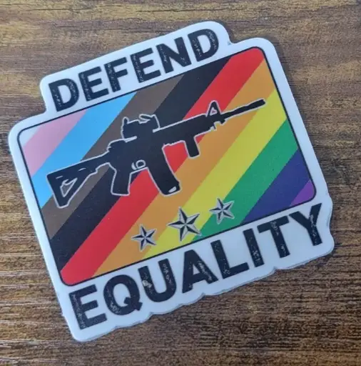 DEFEND Equality Sticker