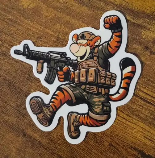 Tac Ti-GG-er Sticker