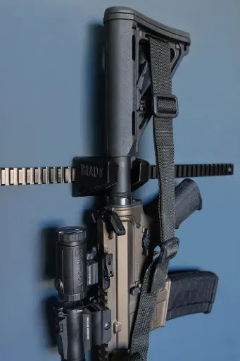 AR15 / 10 Buffer Tube Wall Mount