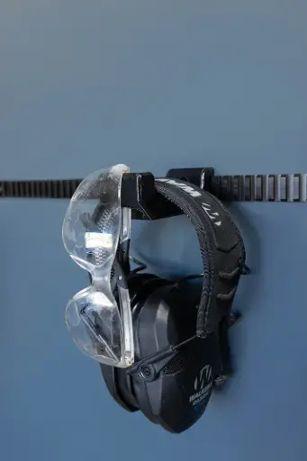 Ear & Eye Protection Wall Mount