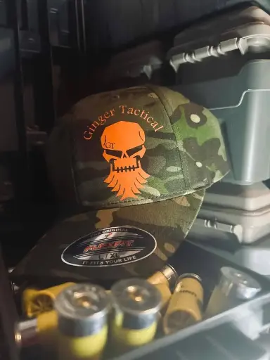 Ginger Tactical Hat (Green Camo)